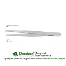 Dissecting Forceps 2 x 3 Teeth Stainless Steel, 24.5 cm - 9 3/4"